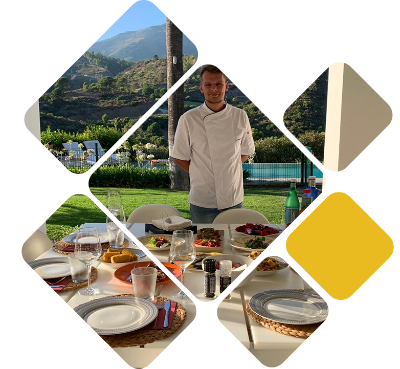 Luxury private chef experience